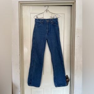 Vintage High Waist Straight Leg Wranglers Size 2
